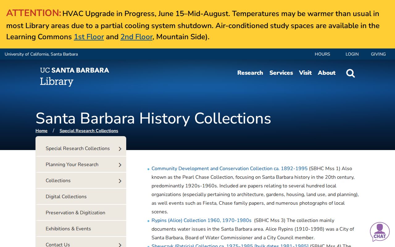 Goleta city directory UCSB Santa Barbara History Collections